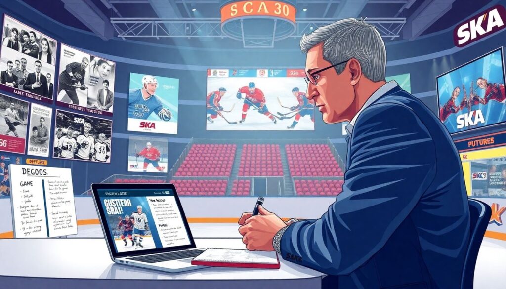 Интервью с легендой СКА: как изменился хоккей и клуб со времен его карьеры - иллюстрация