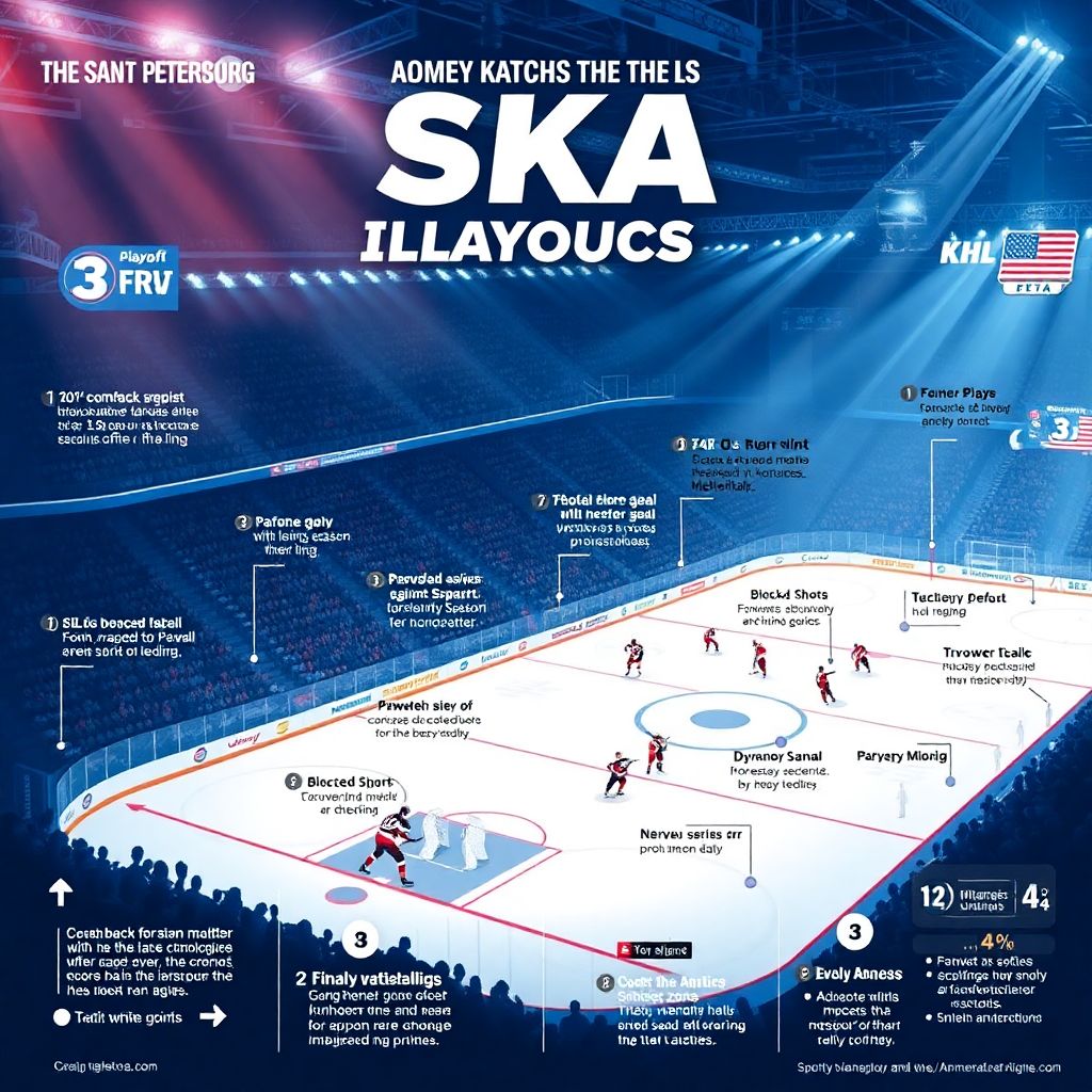 Топ‑10 самых драматичных матчей СКА в плей‑офф КХЛ: вспоминаем легенды