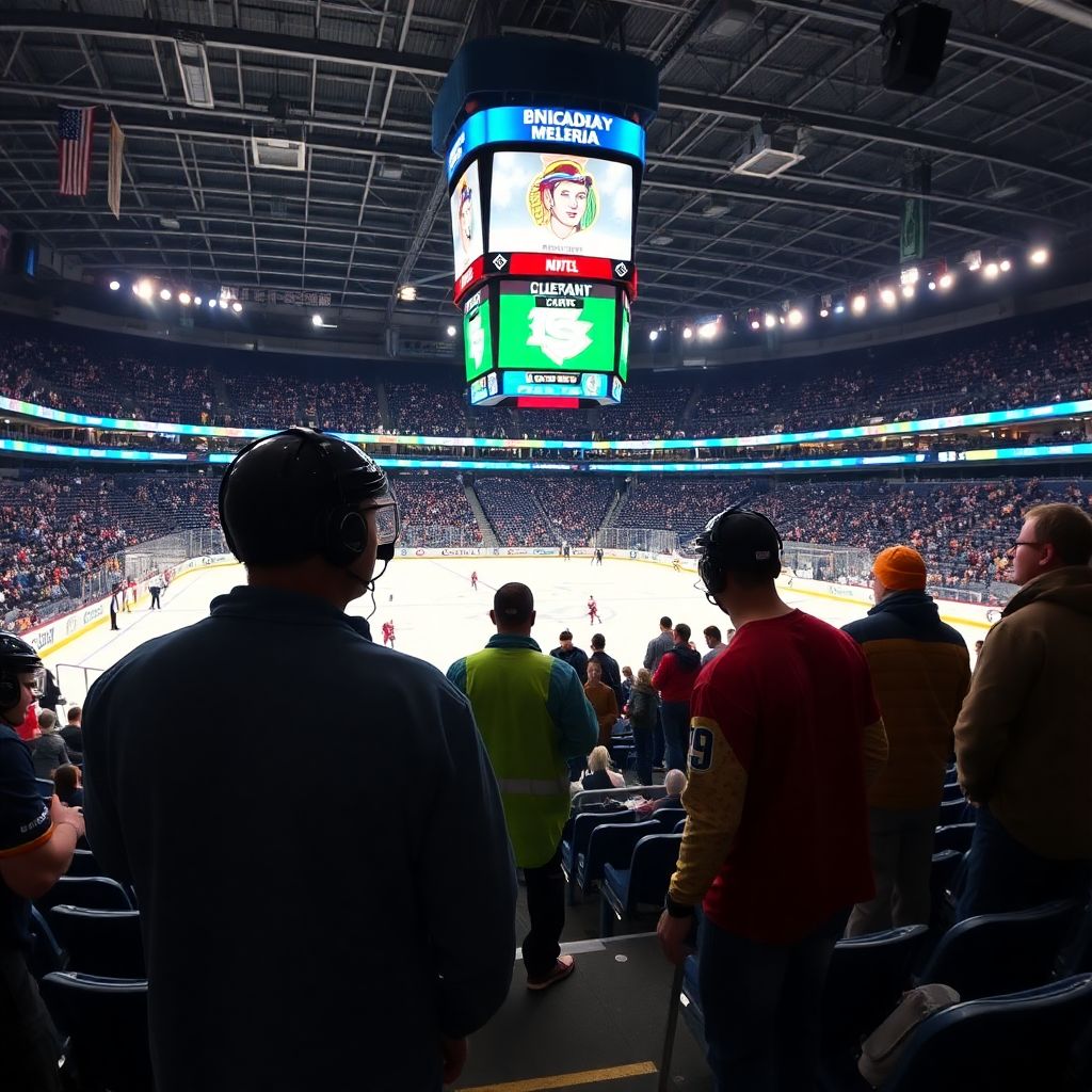 Матчдэй СКА изнутри: закулисье арены и распорядок команды и персонала